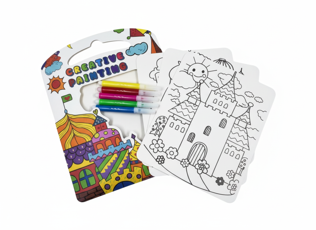 Creative Painting Castle Coloring Board