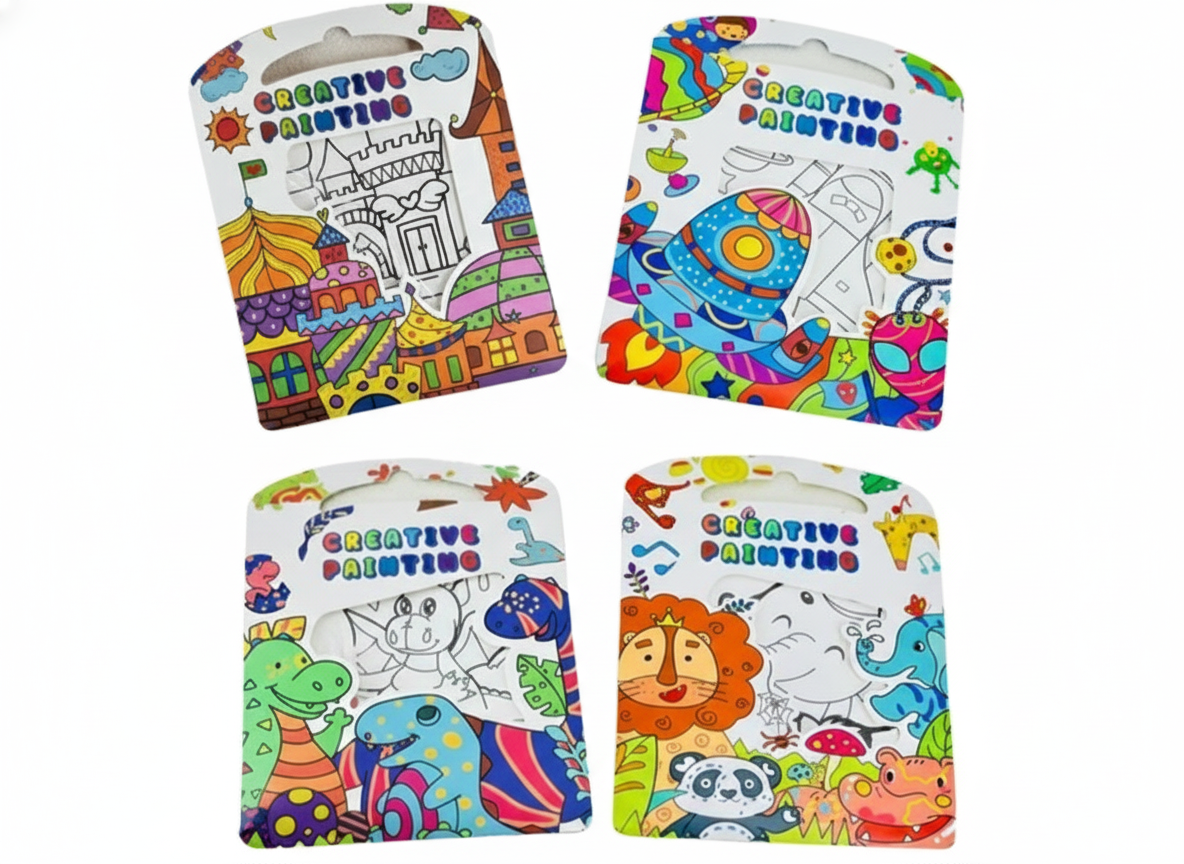Creative Painting Castle Coloring Board