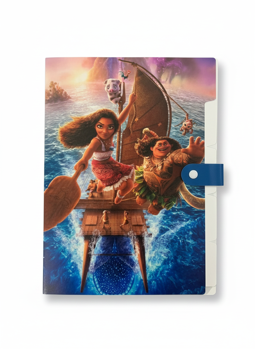 Character Theme 6-Leaf File Folder