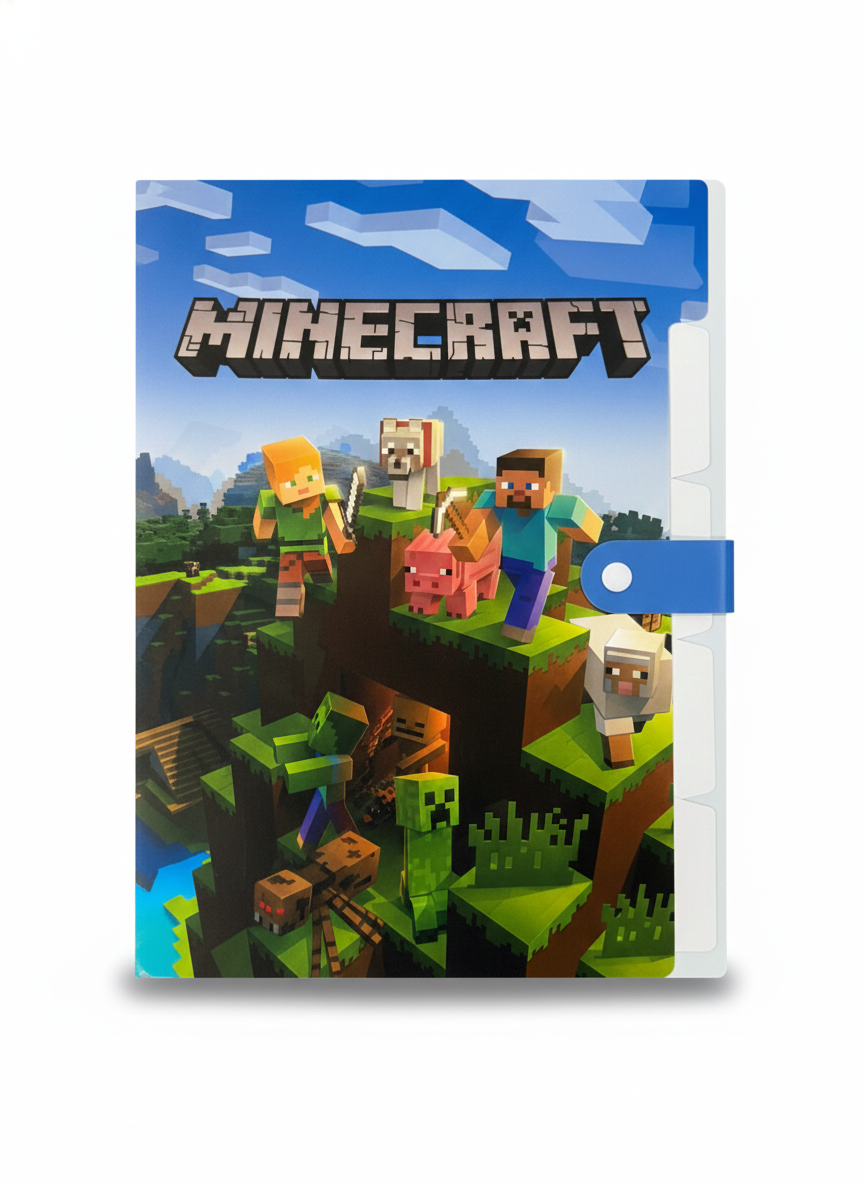 Character Theme 6-Leaf File Folder