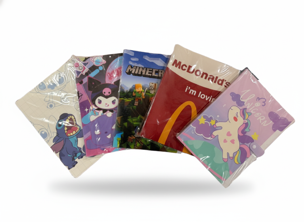 Character Theme 6-Leaf File Folder