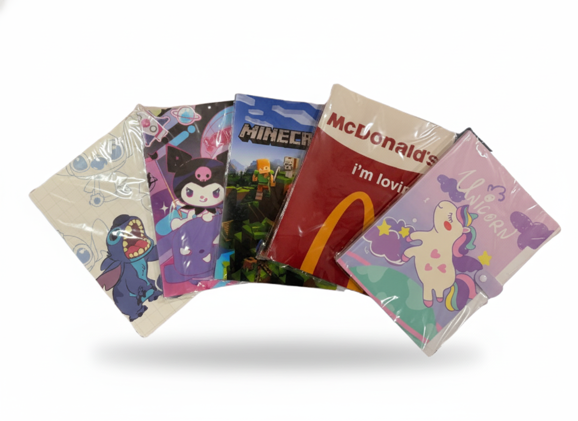 Character Theme 6-Leaf File Folder